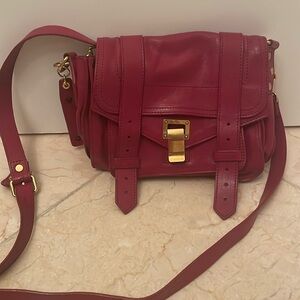 PS1 Mini Crossbody Bag-Red